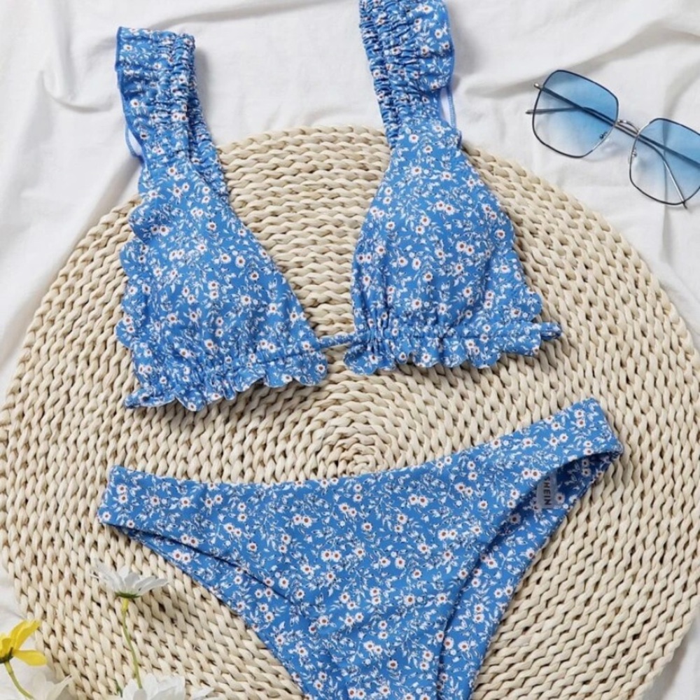 SHEIN floral bikini